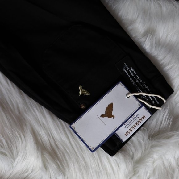 Anthropologie M.i.H Black Kick Flare Jeans Size 27 - Picture 4 of 9